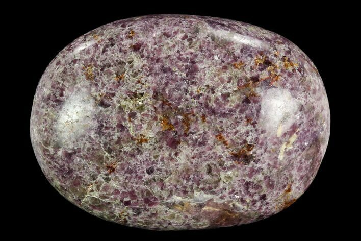 Sparkly, Purple Lepidolite Palm Stone - Madagascar #119271